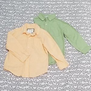 Janie and Jack boys button up shirts